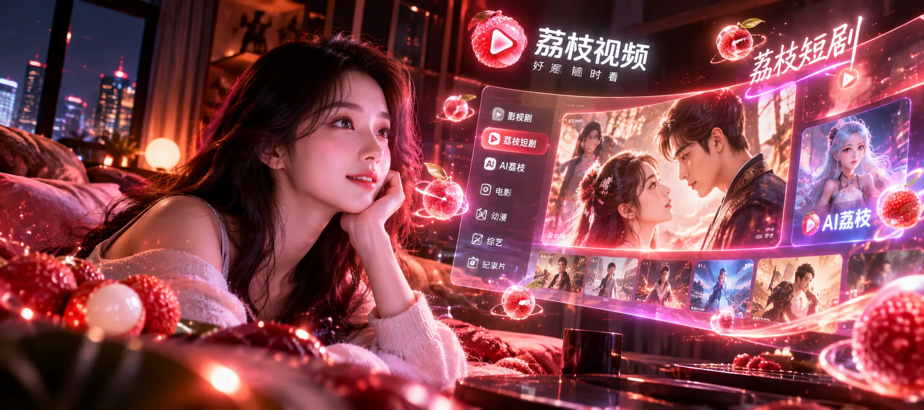 影像主题视觉画面